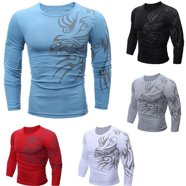 

long sleeve t shirt men casual gym tshirt harajuku one piece men clothes summer 2020 mens t-shirt, White;black