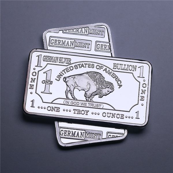 

buffalon art bar silver bullion.1oz germany buffalon silver bar