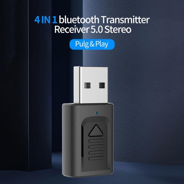 

4 in 1 usb bluetooth transmitter receiver 5.0 pc tv audio