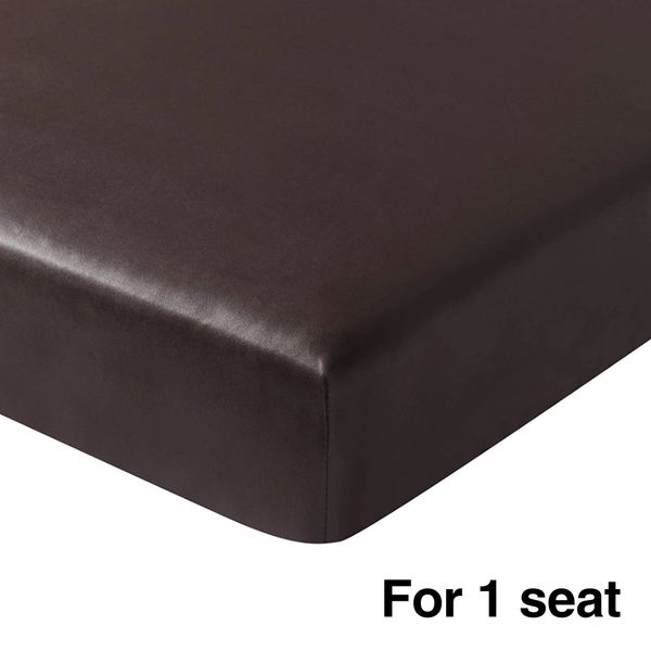 

home decor high stretch soft sofa seat cushion cover flexibility pu leather