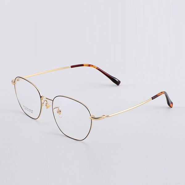

w-140 b titanium glasses frame women eyewear full rim clear computer optical degree prescription reading glasses eyewear frame, Black