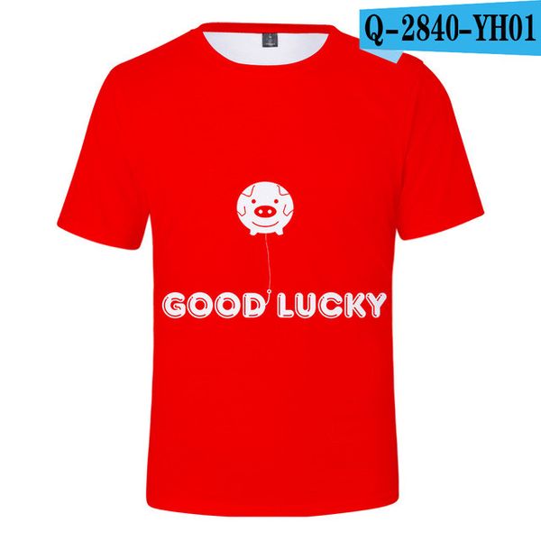 

cute pig boys girls cartoon lucky pig print kawaii 3d print shirts kawaii hentai aesthetic men clothing