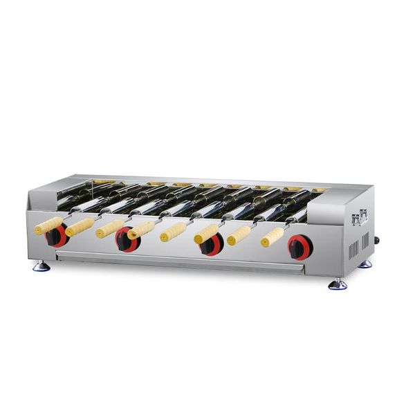 

kurtos kalacs bread roller gas chimney cake machine