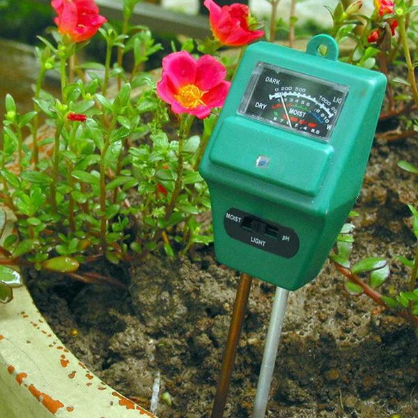 

meters 3 in1 digital tester soil moisture sunlight ph meter for plants flowers acidity measurement garden tool
