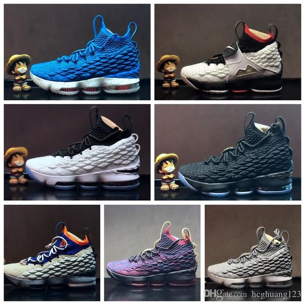 

2019 new 15 15s ashes floral ghosts lbj15 men basketball shoes mens running athletics shoe trainers sneakers, Black