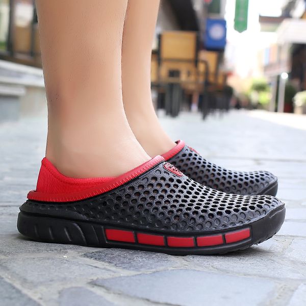 

men sneakers women water sport shoes outdoor swimming beach shoes non-slip hollow out upstream aqua zapatos hombre