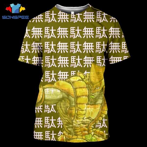 

jojo's bizarre adventure new comic jojo 3d print shirts plus size hentai kawaii men clothing