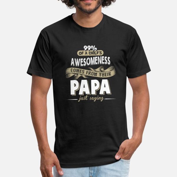 

papa papa t shirt men designs 100% cotton size s-3xl formal sunlight casual spring autumn pattern shirt