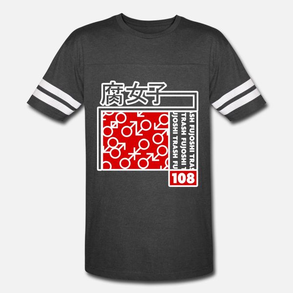 

fujoshi trash t shirt men print cotton round collar gents sunlight comfortable summer style unique shirt