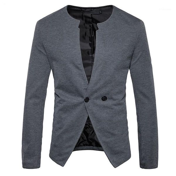 

fashion solid color button jacket casual v-neck long sleeve mens coats men s clothing men winter jacket, Black;brown
