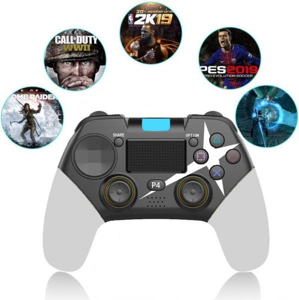 

game joystick controller wireless gamepad 4.0 bluetooth joysticks touch screen controller for switch console gaming
