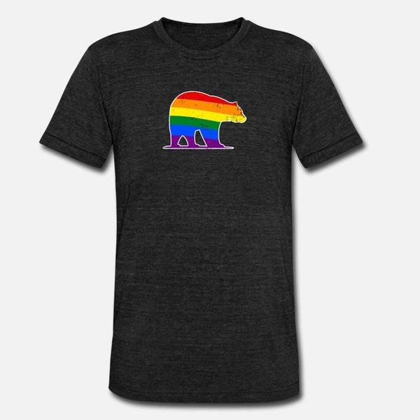 

lgbt pride rainbow papa bear t shirt men print tee shirt o neck leisure gift new fashion summer style kawaii shirt