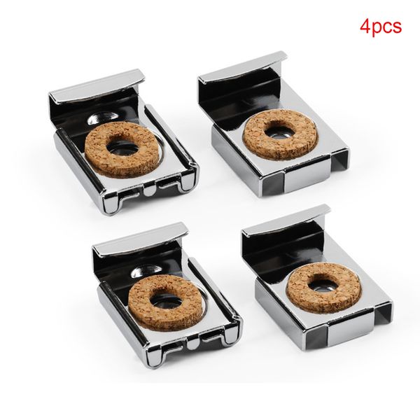 

4pcs/set adjustable bathroom hanger mirror clips wall bracket spring loaded