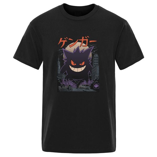 

аниме печати 100% хлопок мужские футболки с коротким рукавом мода camisetas hip hop мода tops негабаритные leisure 2020 ropa de hombre