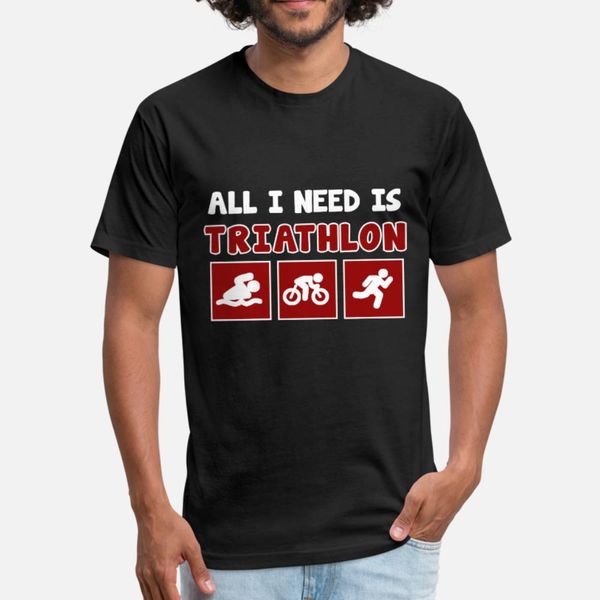 

triathlon triathlete ironman gift t shirt men designs tee shirt crew neck letters sunlight comical spring vintage shirt