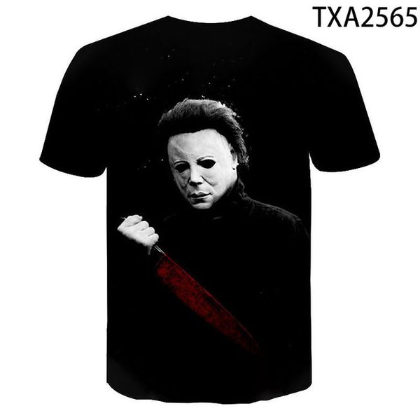 

michael myers boy girl printed cool 3d print shirts hentai horror oversized men clothing