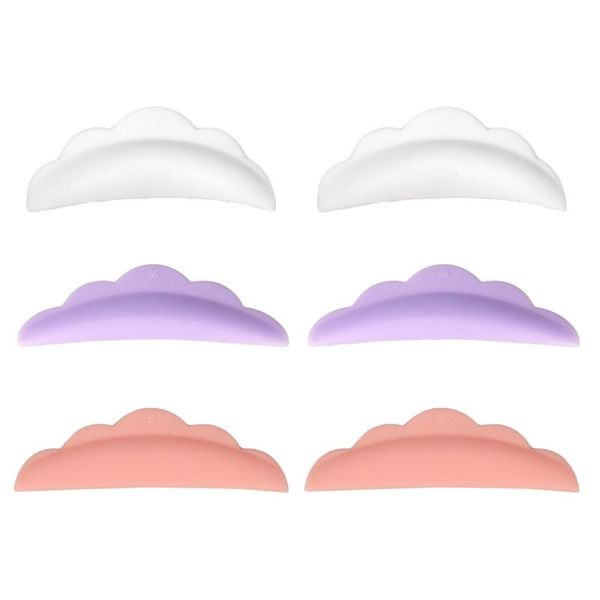 

3 pairs set eyelash extension patches, lint diy false eyelash lash extension makeup eye gel pads - beauty tool