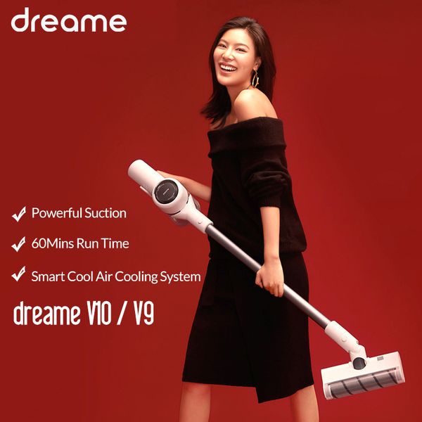 

dreame v9 / v10 boreas handheld wireless vacuum cleaner cordless cyclone filter carpet dust collector carpet sweep mite cleaner