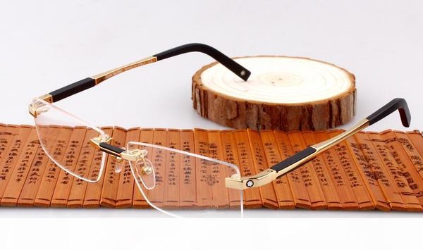 

men spectacle frames brand designer square eyeglasses frame with clear lens optical glasses frames mb0349 myopia eyeglasses oculos de grau, Silver