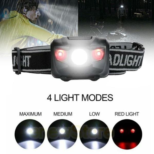 

head lamp waterproof led headlight torch outdoor riding light clh@8