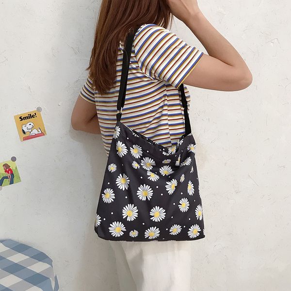 

purfay емкость женщина сумка плечо малых цветы хлопок тотализатор shopper сумка eco многоразовой ткань посланник