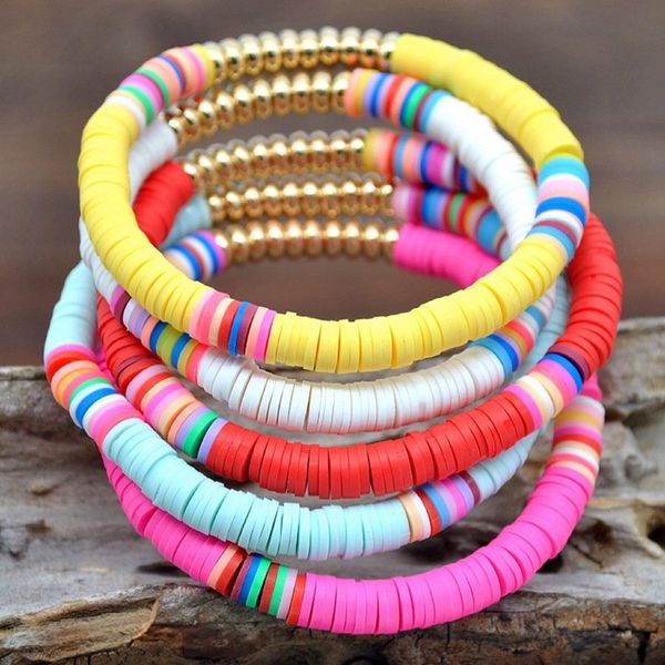 

zodiac year transit soft pottery bracelet bracelet multicolored set mix, Black