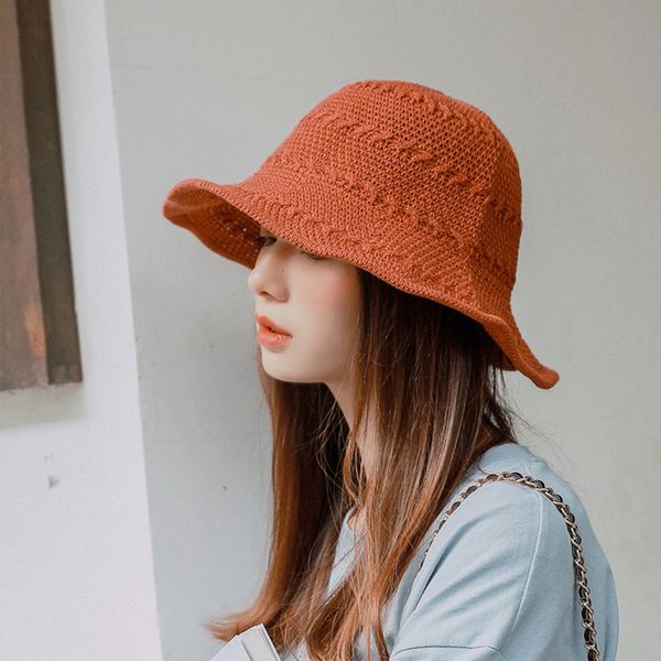 

summer sun hats for women straw sun hat lady girls soft panma beach hat floppy female travel folding chapeu, Blue;gray