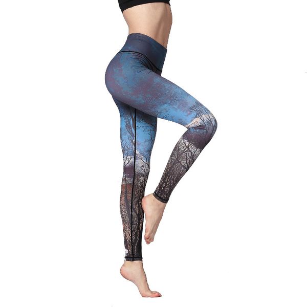 

women's fitness yoga slim high waist tight outdoor sports running leggings ankle pants print gym hips push up elastic pants, White;red
