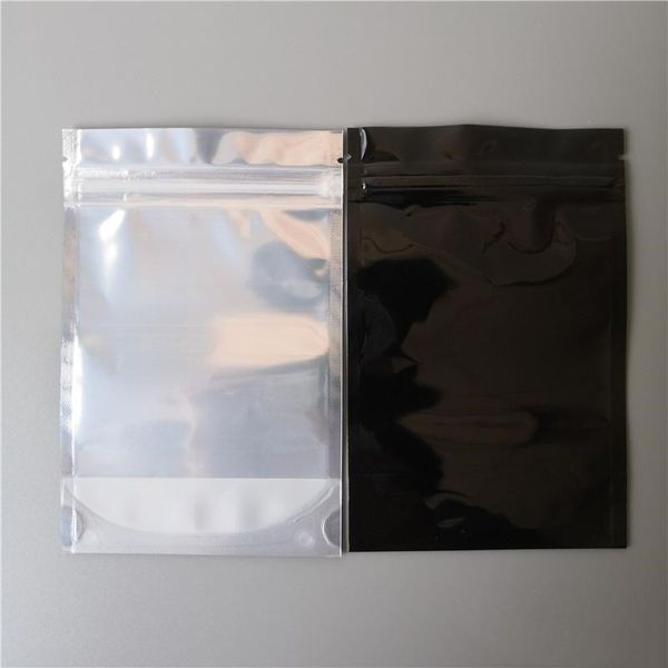 

seal 10x15cm foil zip bag grip silvery aluminum lock zipper metallic back bag black aluminium pouch plastic aluminum jqkpx network2010