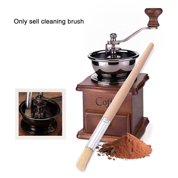 

artificial bristle durable practical cleaning brush home use for coffee machine