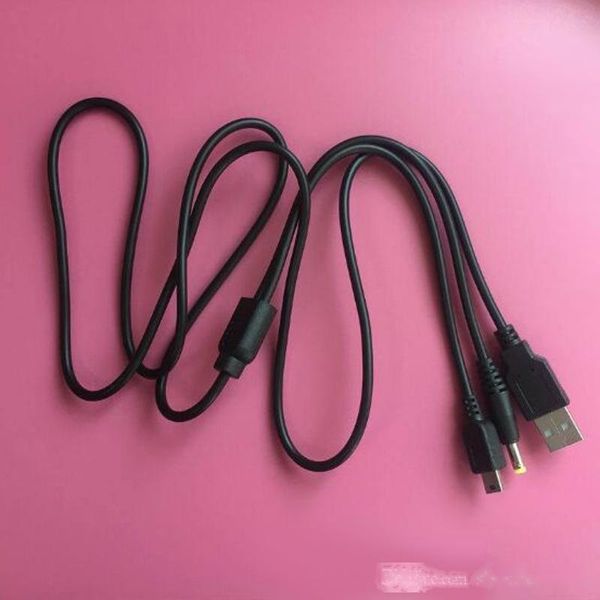 

2in1 usb data charging charger transfer cable for sony psp 1000 2000 3000 slim to pc dt ing