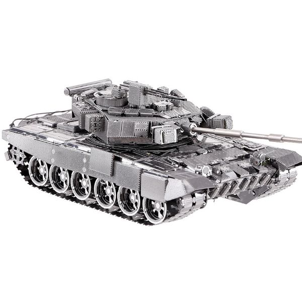 

toy p047s t-90a tank model kits assembled metal 3d puzzle mx200414