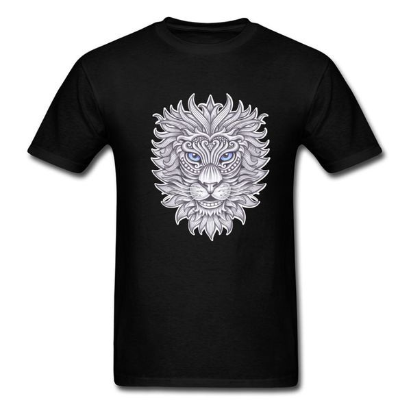 

mens 3d t shirt lion head cosie t-shirt men 100% cotton o-neck tee-shirt homme casual t shirt 2018 summer hipster