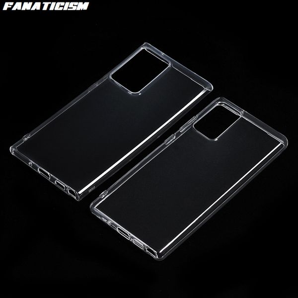 

1.2mm soft tpu gel clear case for galaxy note20 transparent soft silicone phone cover for samsung galaxy note 20 ultra