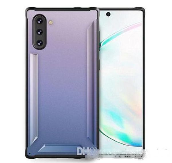 

for apply to samsung note10 mobile phone case note10 pro mobile phone protective jacket surface anti-fall transparent grinding shell
