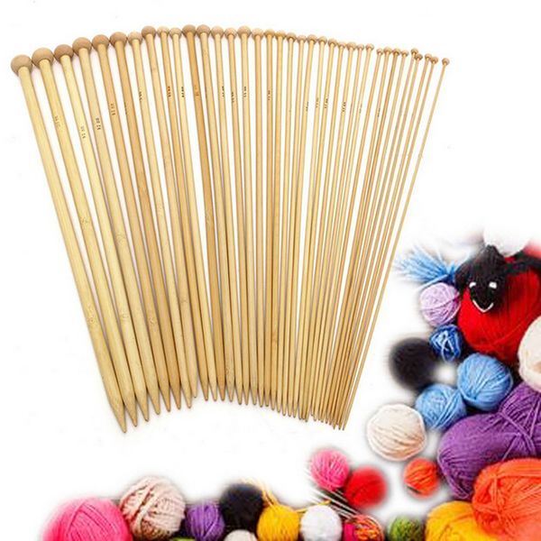 

36pcs гладкая труба свитер bamboo шитье инструмент вязание ручной иглы craft set
