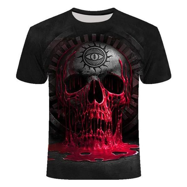 

men t -shirts blood drop finger t -shirt short -sleeved style mens 3d print shirts plus size hippie oversized men clothing