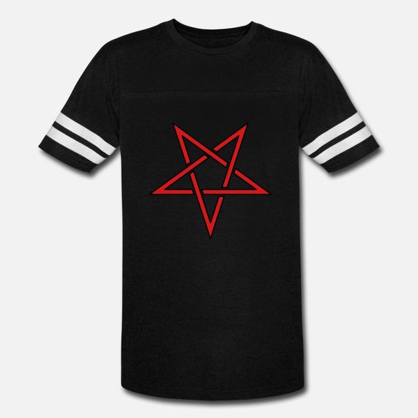 

inverted pentagram symbol vector t shirt men printing 100% cotton size s-3xl gents sunlight fashion summer style trend shirt