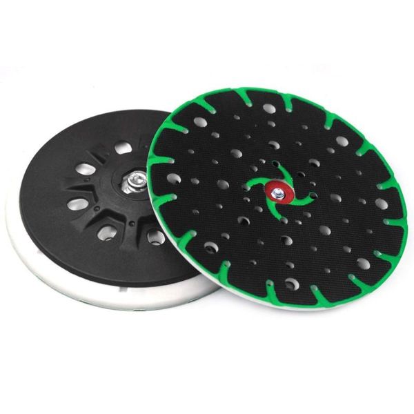

6" inch 150mm 48-hole dust-m8 5/16-24" thread back-up sanding pad hook loop sanding discs for festool grinder sander