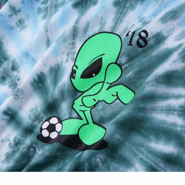 

19ss travis scott astroworld alien t-shirt casual simple t-shirt fashion beach sport tee summer street hip hop short sleeve hflstx450, White;black