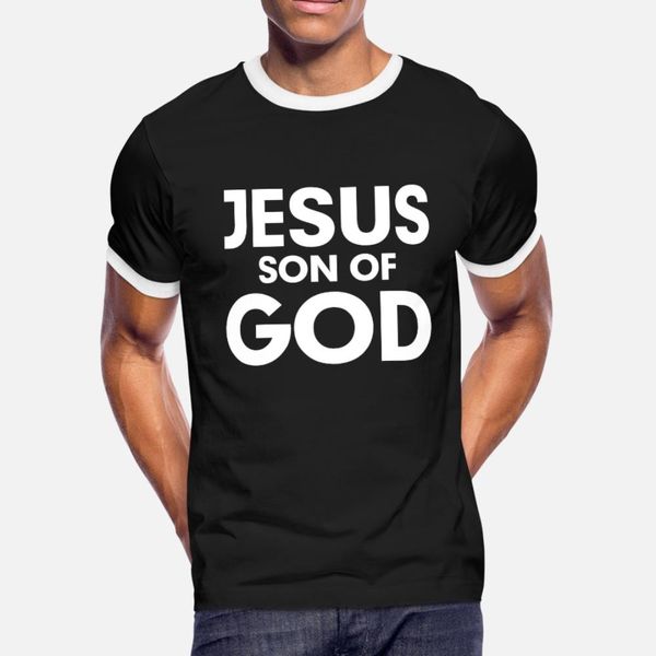

jesus son of god religious christian cross t shirt men personalized 100% cotton o-neck male famous funny casual spring autumn pattern shirt