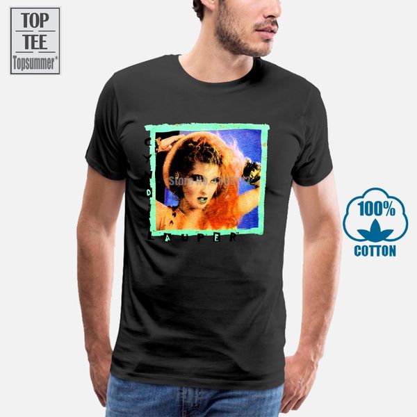 

very rare vintage cyndi lauper fun tour 1984 shirt reprint usasz