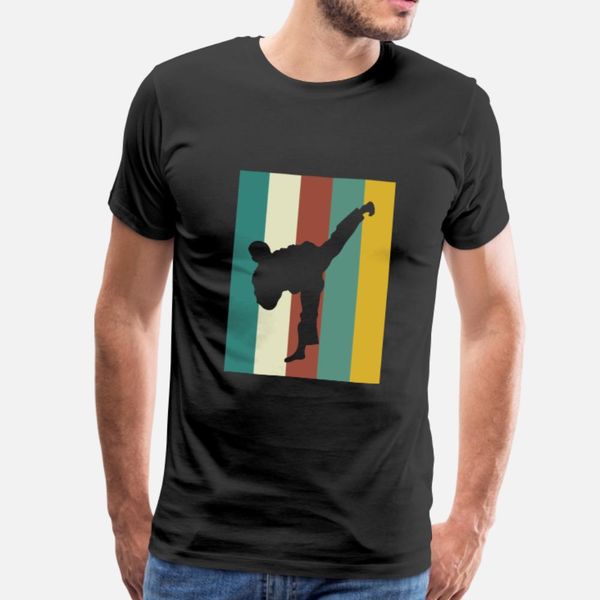 

боевые искусства кикбоксинг каратэ тхэквондо t shirt men customized tee shirt круглый воротник сплошной цвет graphic смешной spring leisure