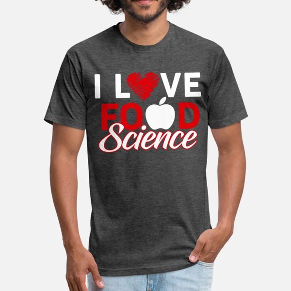 

food science i love food science t shirt men crazy short sleeve s-xxxl pictures crazy basic summer style standard shirt