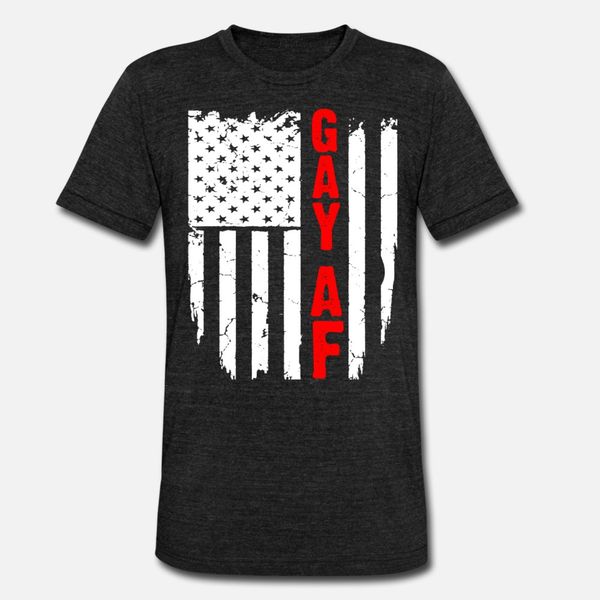 

lgbt gay af flag t shirt men design tee shirt o-neck clothing fitness basic summer natural shirt