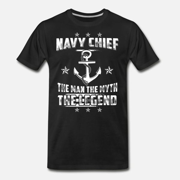 

navy chief us navy chie t shirt men designing 100% cotton round collar slim gift funny summer vintage shirt