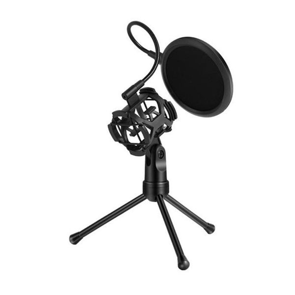 

stick clip practical deskanti-spray kit foldable filter durable net holder tripod stand microphone bracket