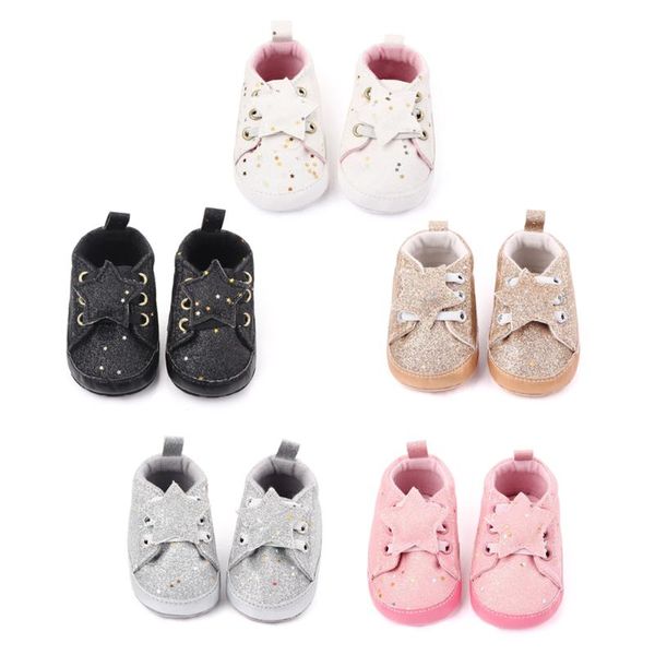 

детская обувь блестки осень / весна новорожденные мальчики малышей первых ходунки обувь противоскользящим шпаргалки soft детские повседневны