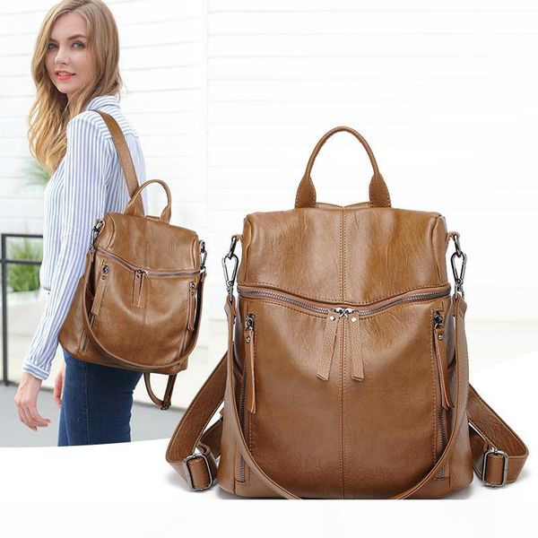 

luxury classic lapvintage custom womens leather backpack