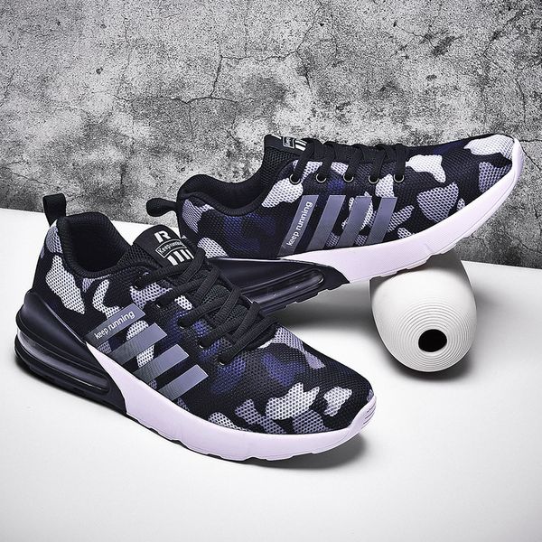 

mesh lightweight breathable men vulcanize hard-wearing shoes fashion casual lac-up comfortable walking sneakers 2020